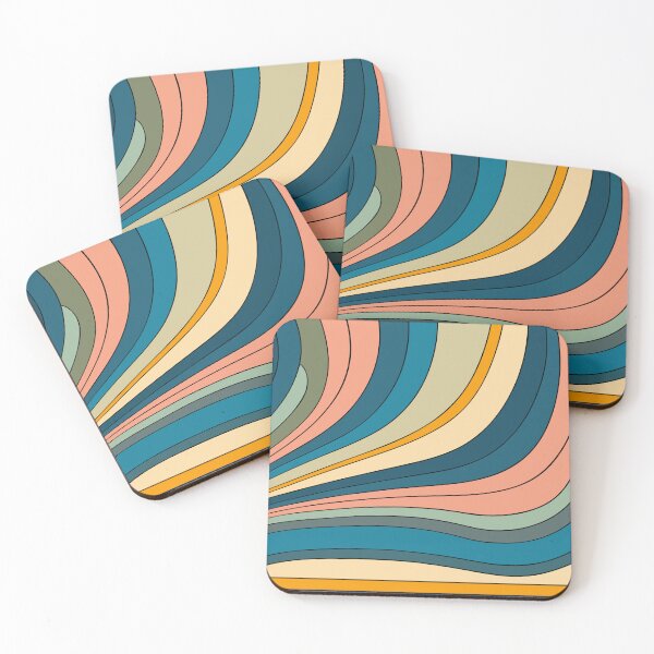 Item preview, Stripy Retro Pattern designed and sold by SamJanner.