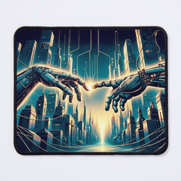 Item preview, The Cyberpunk Creation of Adam designed and sold by AhrimanDesign.