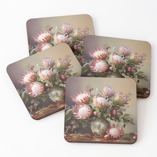 Item preview, Serene Protea Blossom Elegance designed and sold by KoosGagiano.