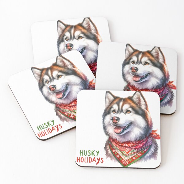 Item preview, Husky Holidays designed and sold by Bigfoot T-Shirt Co..