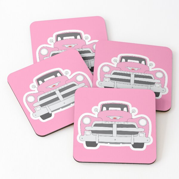 Item preview, Chevy 3100 pink Classic car designed and sold by Bram Donker.