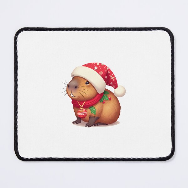 Item preview, Christmas Capybara designed and sold by TiravTiger.