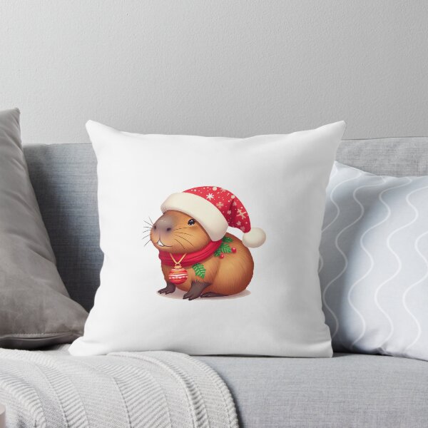 Item preview, Christmas Capybara designed and sold by TiravTiger.