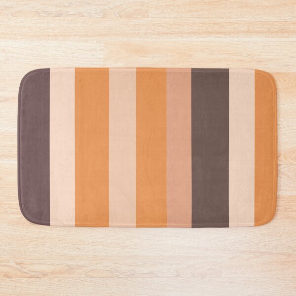 Item preview, Brown & Orange Retro Seventies Stripes designed and sold by SamJanner.