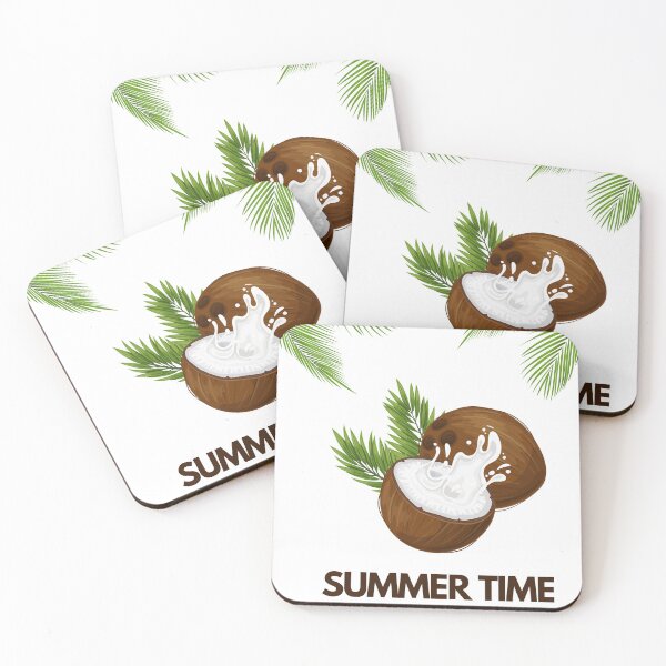 Item preview, coconut design - summer time designed and sold by AkithSelling.