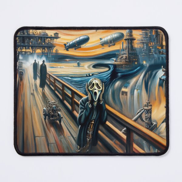 Item preview, The Steampunk Scream designed and sold by AhrimanDesign.
