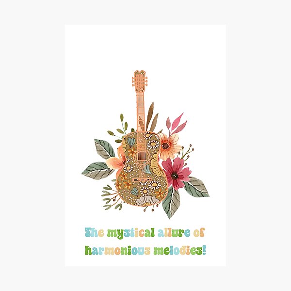 Item preview, The mystical allure of harmonious melodies designed and sold by ManikRaja.