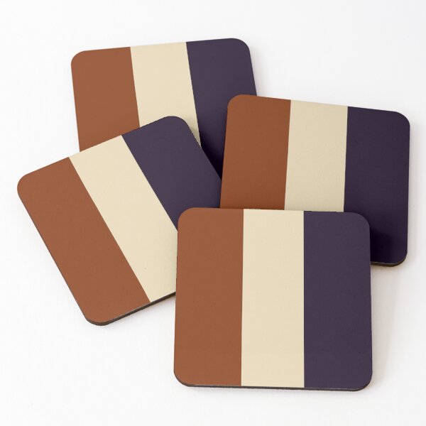 Item preview, Brown Retro Stripes Pattern designed and sold by SamJanner.