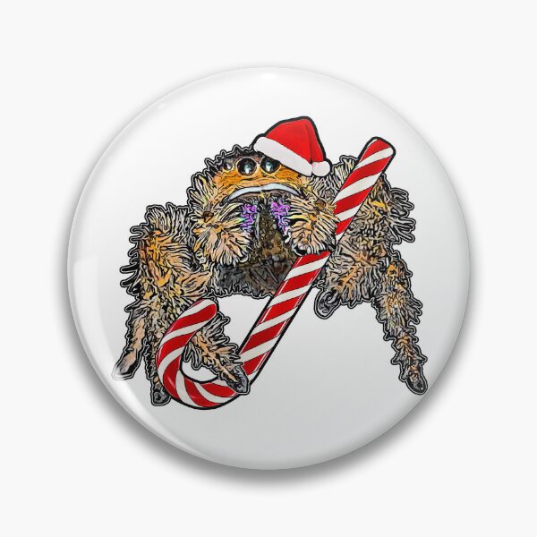 Item preview, Christmas Phidippus regius Everglades female designed and sold by AikasHeaven.