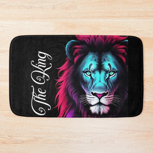 Item preview, neon colour lion king designed and sold by tharusha fernando.