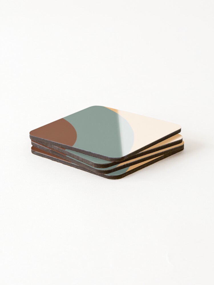 Thumbnail 4 of 5, Coasters (Set of 4), Retro 1960s Colour Pattern designed and sold by SamJanner.