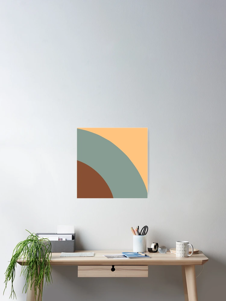 Thumbnail 2 of 3, Poster, Retro 1960s Colour Pattern designed and sold by SamJanner.