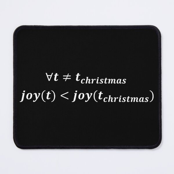 Item preview, Joy in christmas is always greater, math christmas designed and sold by NoetherSym.