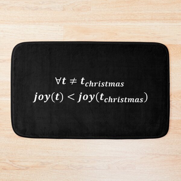 Item preview, Joy in christmas is always greater, math christmas designed and sold by NoetherSym.