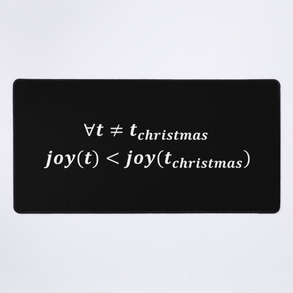 Item preview, Joy in christmas is always greater, math christmas designed and sold by NoetherSym.