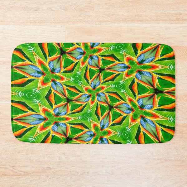 Item preview, Yellow Abstract Flower Pattern designed and sold by Patternflower.