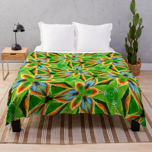 Item preview, Yellow Abstract Flower Pattern designed and sold by Patternflower.