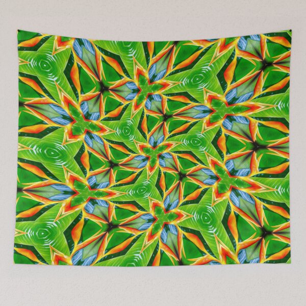 Item preview, Yellow Abstract Flower Pattern designed and sold by Patternflower.