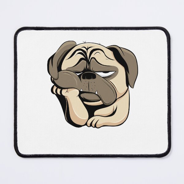Item preview, Bored pug designed and sold by KrustyKrafty.