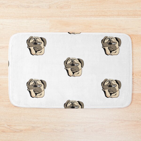 Item preview, Bored pug designed and sold by KrustyKrafty.