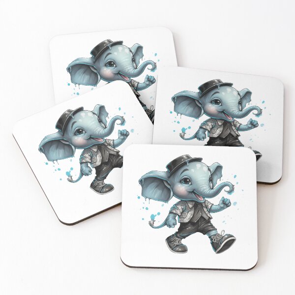 Item preview, A happy elephant designed and sold by Gilpro Designs.