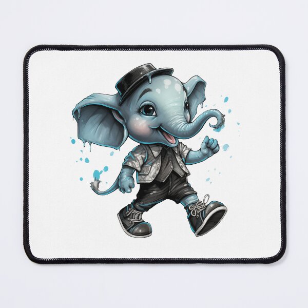 Item preview, A happy elephant designed and sold by Gilpro Designs.