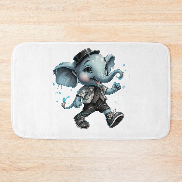 Item preview, A happy elephant designed and sold by Gilpro Designs.