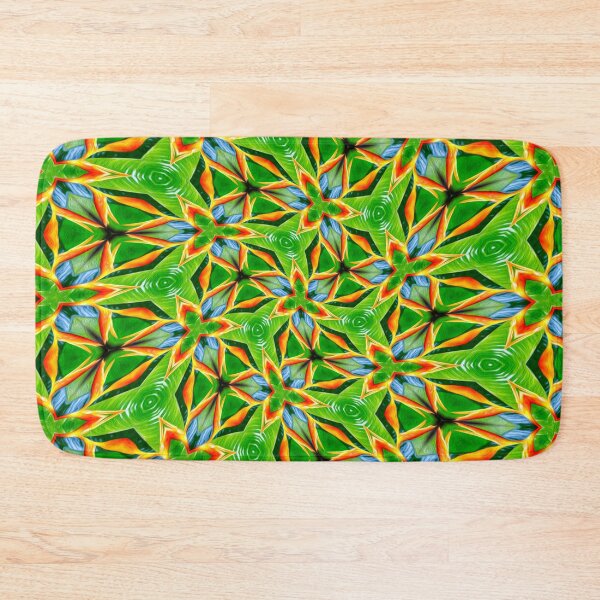 Item preview, Yellow Abstract Flower Pattern designed and sold by Patternflower.