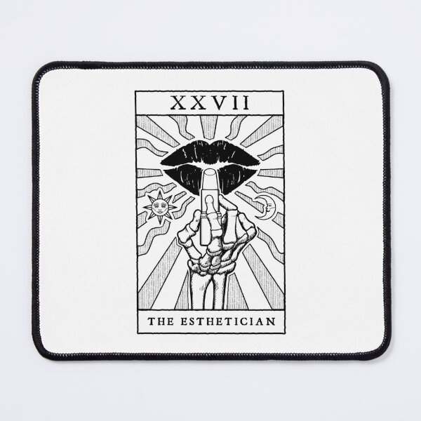 Item preview, The Esthetician Gothic Cosmetologist Vintage Tarot Card designed and sold by GrandeDuc.