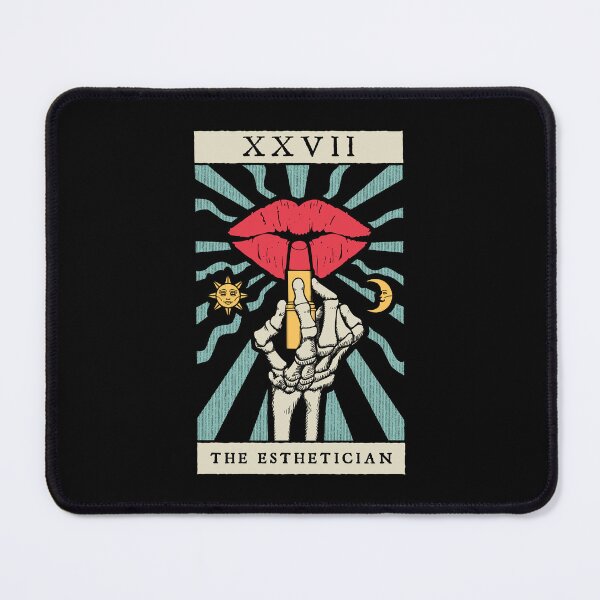 Item preview, The Esthetician Gothic Cosmetologist Vintage Tarot Card designed and sold by GrandeDuc.