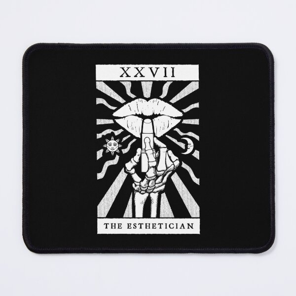 Item preview, The Esthetician Gothic Cosmetologist Vintage Tarot Card designed and sold by GrandeDuc.