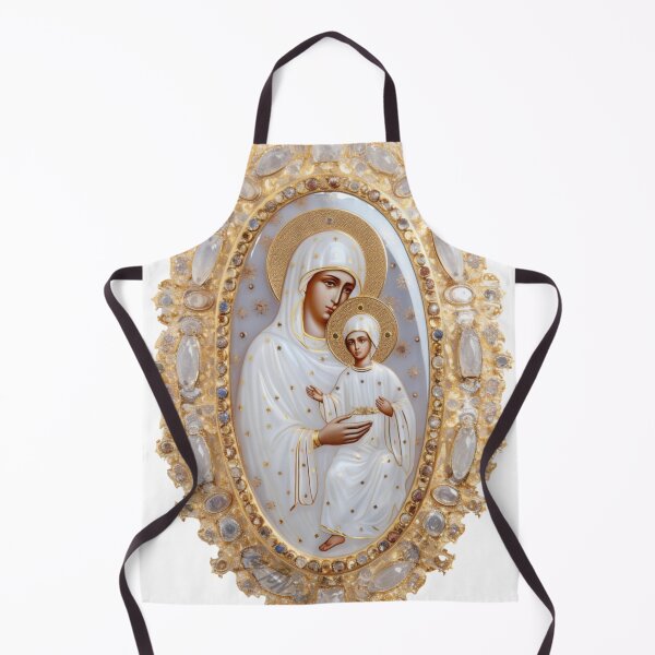 Item preview, Theotokos and Child Mother of Pearl designed and sold by Nicholas Panek.