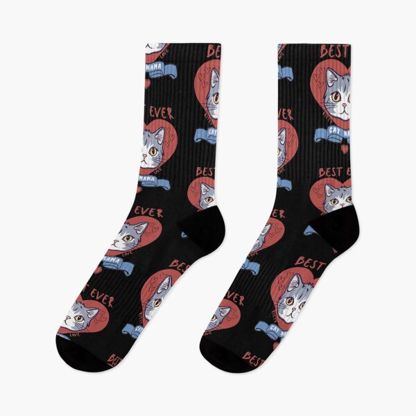 Item preview, Best Ever Kitty Love Cat Mama, Cat Mommy Women Vintage Black Cats Mom Mothers Day designed and sold by EmiAndMike.