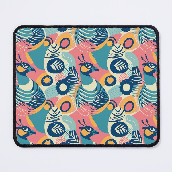 Item preview, Bright Winter / Clear Winter pattern, skin-tone matching, personal color analysis, PCA, mid century modern peacock designed and sold by look4seasons.