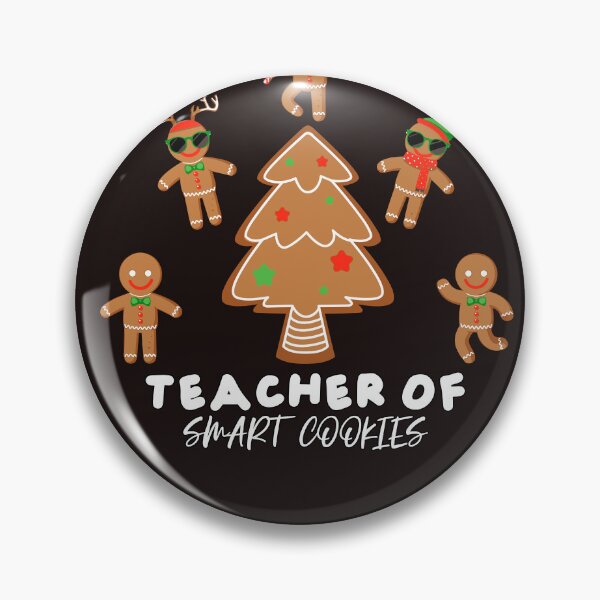 Item preview, Teacher Christmas, Teacher Of Smart Cookies, merry christmas Teacher Gingerbread  designed and sold by BestTee4You.