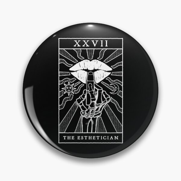 Item preview, The Esthetician Gothic Cosmetologist Vintage Tarot Card designed and sold by GrandeDuc.