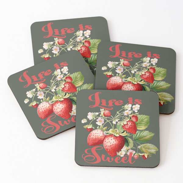 Item preview, Strawberry Botanical Life is Sweet designed and sold by GirlGlowGraphic.