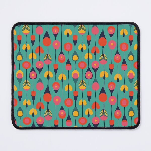 Artikelvorschau, Bright Winter / Clear Winter pattern, skin-tone matching, personal color analysis, PCA, mid century modern entworfen und verkauft von look4seasons.