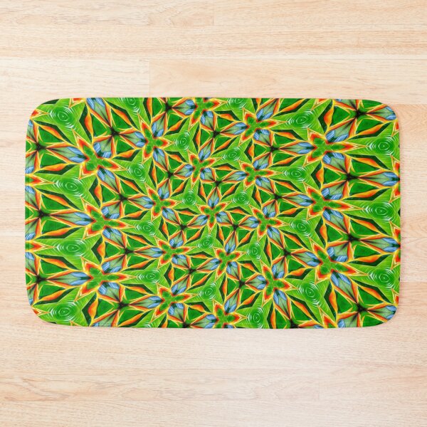 Item preview, Yellow Abstract Flower Pattern designed and sold by Patternflower.