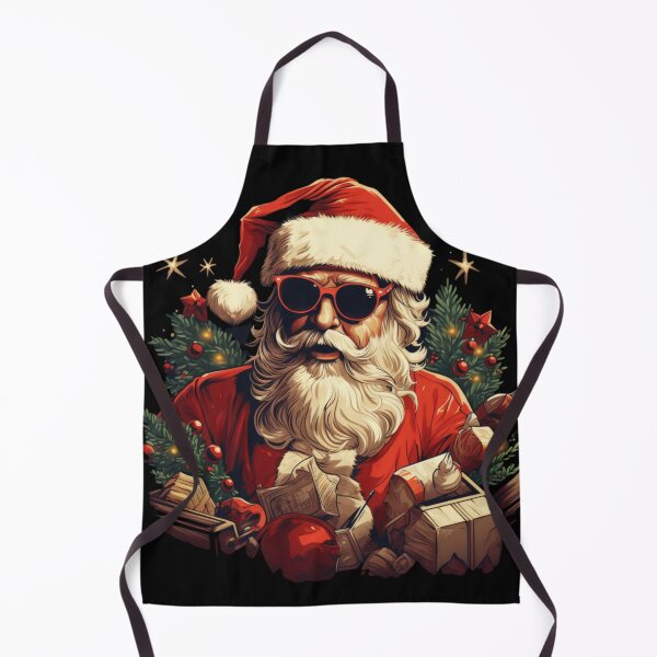 Item preview, COOL SANTA CLAUS IN SUNGLASSES SNOWED UNDER THE GIFTS designed and sold by justyna-s28.