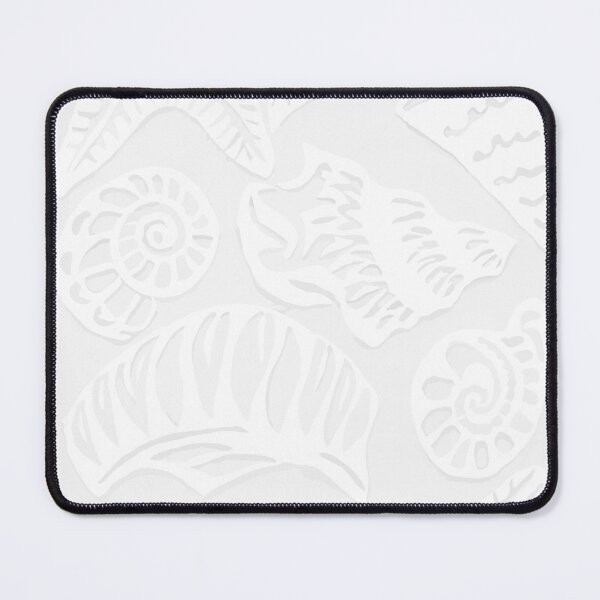 Item preview, White Seashells Pattern designed and sold by SamJanner.
