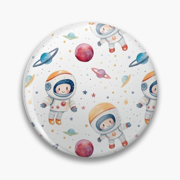 Item preview, Seamless cartoon astronaut designed and sold by IdeasDream.