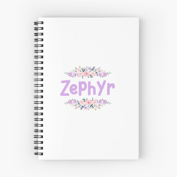Item preview, Purple Flower Zephyr Name Label designed and sold by NormadWorld.