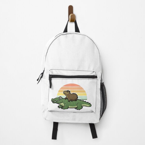 Item preview, Capybara on alligator designed and sold by PawelNature.
