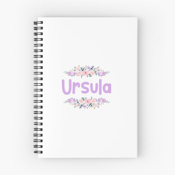 Item preview, Purple Flower Ursula Name Label designed and sold by NormadWorld.