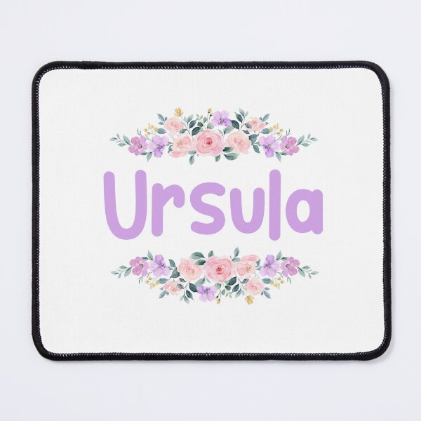 Item preview, Purple Flower Ursula Name Label designed and sold by NormadWorld.