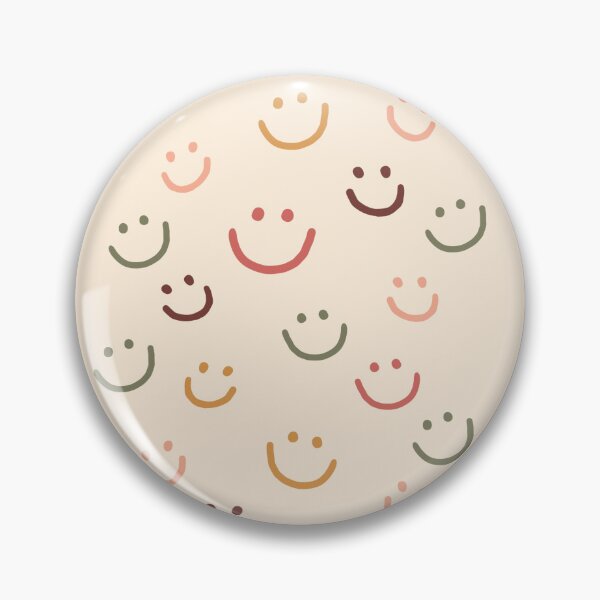 Artikelvorschau, Happy Smile Pastell Ästhetisches Pinterest Minimalistisches Kunstdesign entworfen und verkauft von pointense.