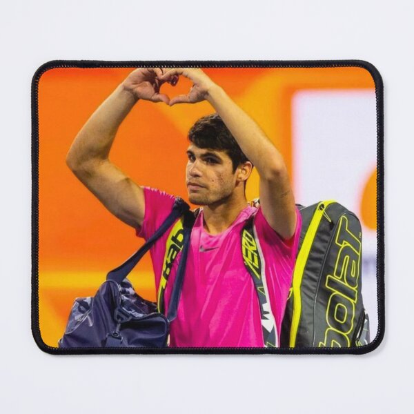 Item preview, Carlos Alcaraz champion  designed and sold by doorzz.