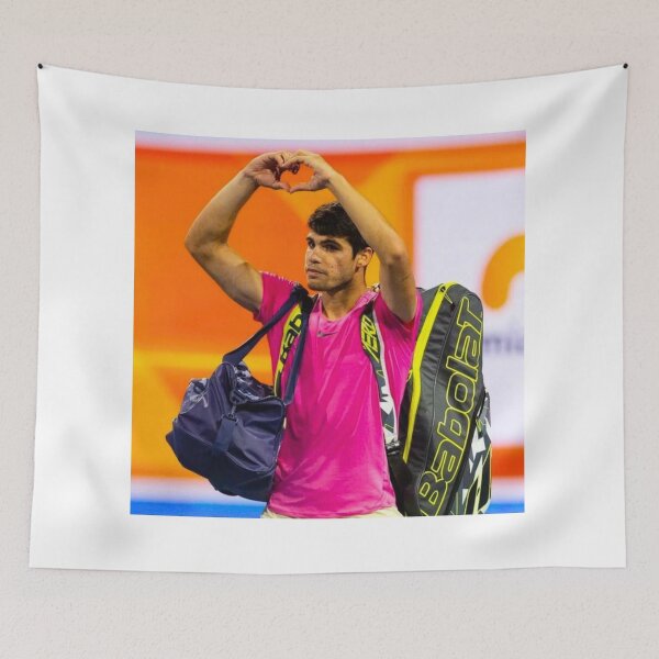 Item preview, Carlos Alcaraz champion  designed and sold by doorzz.
