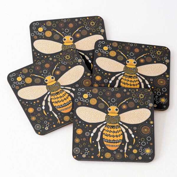 Item preview, Abstract Bee Illustration designed and sold by GulDesignCo.